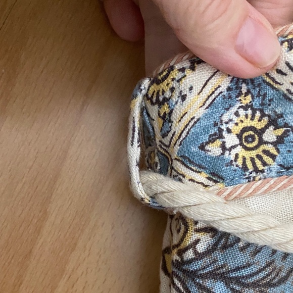 House of Harlow 1960 Floral Midi Skirt - Cream, Blue, Brown Size XS - Picture 10 of 16